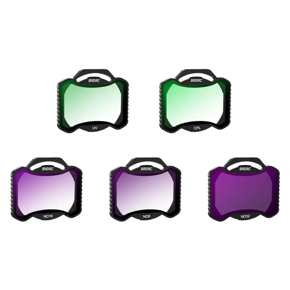 Фильтр для объектива DJI Avata 2 UV CPL ND8 ND16 ND32 двусторонние олеофобные фильтры дрона