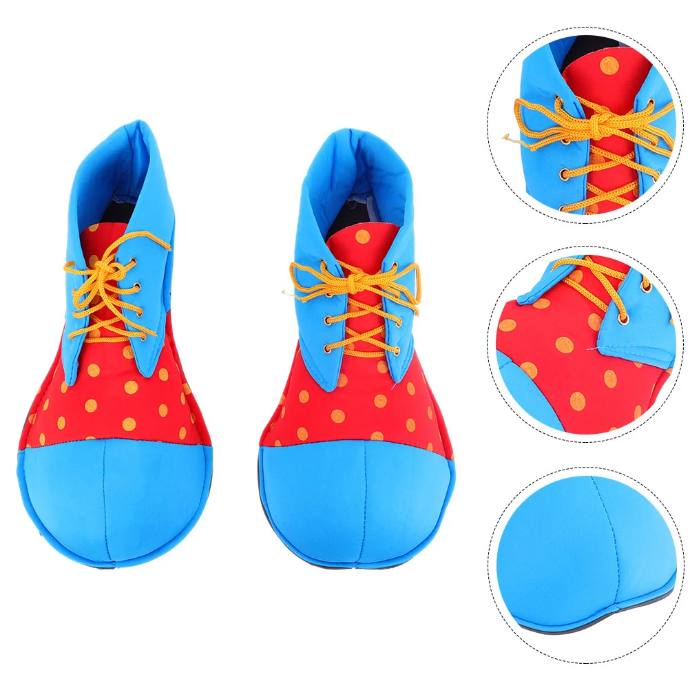 

Обувь для костюма клоуна на Хэллоуин, искусственная обувь, реквизит для ролевых игр, маскарада, выступления, карнавала, Косплея