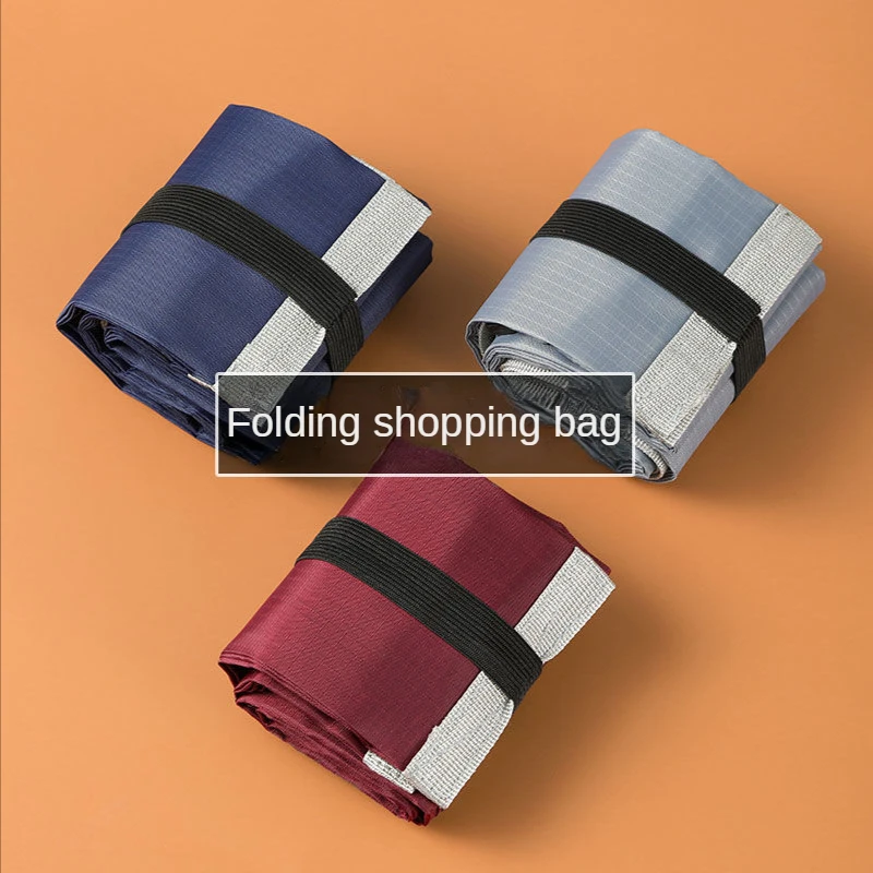 

Foldable Shopping Bag Large-capacity Supermarket To Go Out To Buy Vegetables Travel Fitness Bag Portable Shopping Bag
