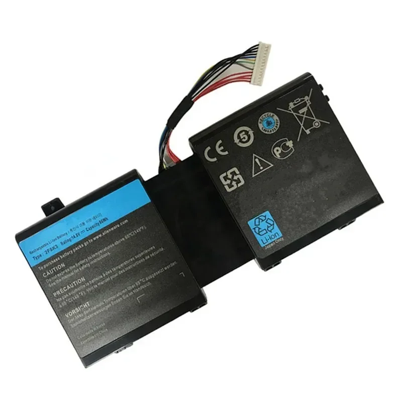 2F8K3 14 8 В 86 Втч аккумулятор для ноутбука DELL Alienware 17 18 0KJ2PX KJ2PX G33TT M17X R5 M18X R1