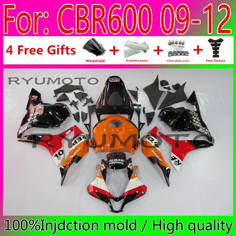 Обтекатели для Honda Cbr600rr 2009 2010 2011 2012 CBR 600RR 09 10 11 12 дешевый репеллент EMS - купить по