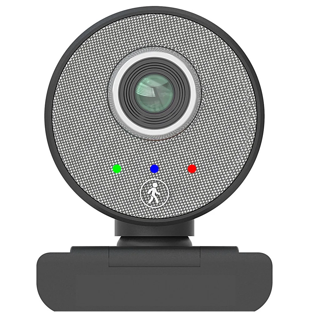 

2022.Full AI Humanoid Auto Tracking USB Webcam AutoFocus with Microphone For PC Laptop 1080P Web Cam for Online Study
