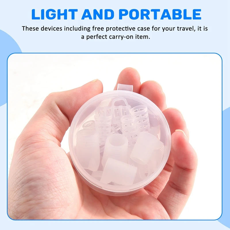 8 шт. вентиляционные отверстия для носа против храпа устройства носовые