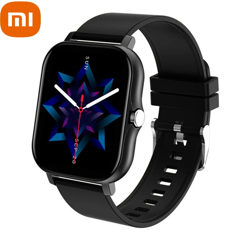 

XIAOMI Full Touch Screen Bluetooth Call Smart Watch Information Reminder Exercise Heart Rate Multi-function Ladies Smartwatch