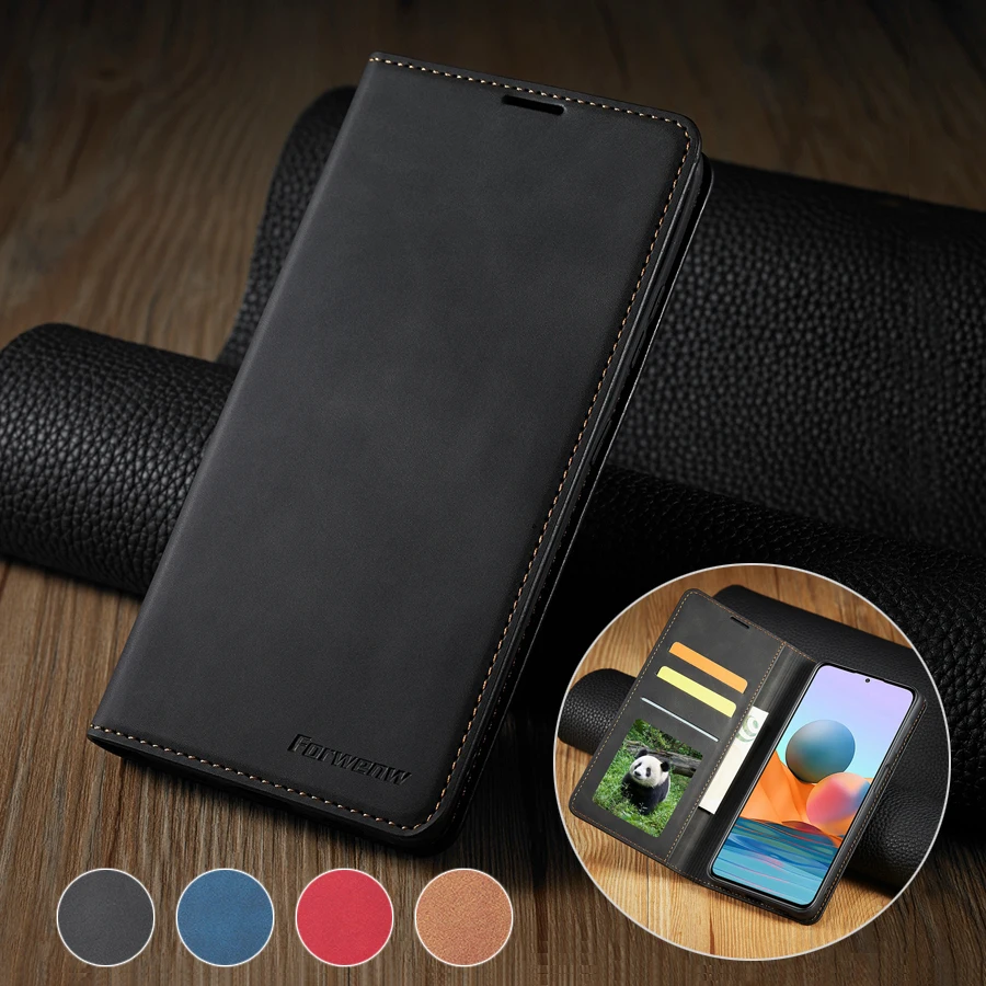 Wallet Leather Case For Xiaomi Redmi Note 11 11S 11T 11 Pro 11E 10S 10 Pro 9 Pro 8T 8 Pro 7 Redmi 10 10A 10C Mi Poco X4 Pro M4