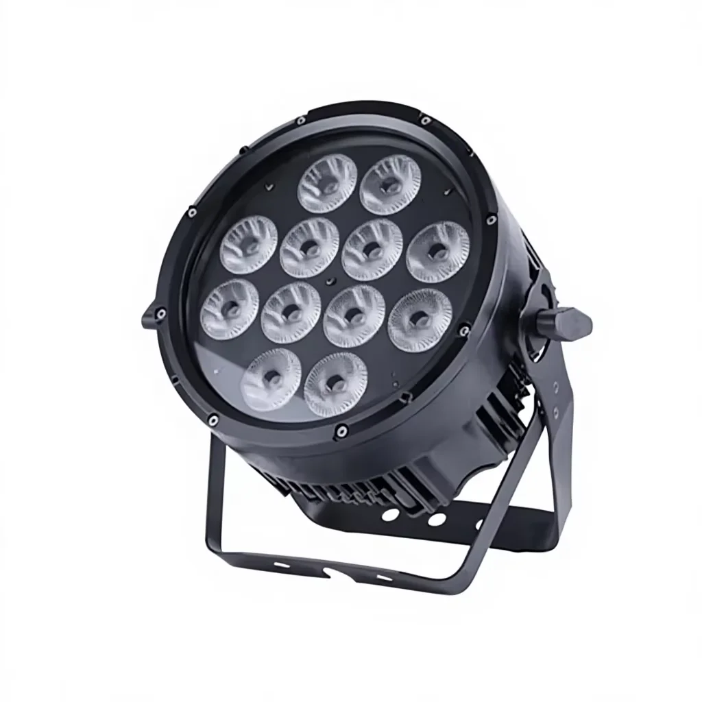 Фото Светодиодный прожектор 18x15W RGBWA 5-в-1, водонепроницаемый, IP65, для наружного освещения, с цоколем E27, для отелей №3