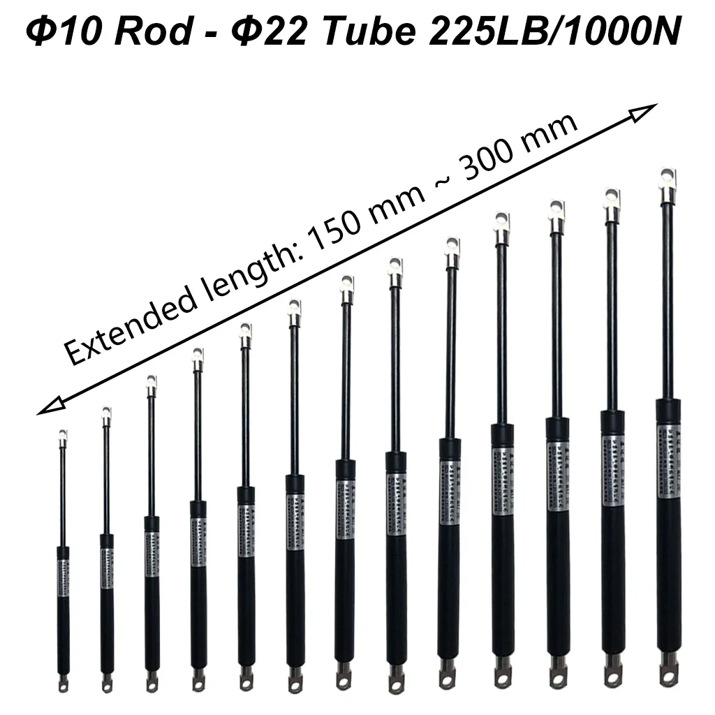 Универсальные накладки на проушины газовой стойки 1 шт. 1000N/225LB 150-300 мм