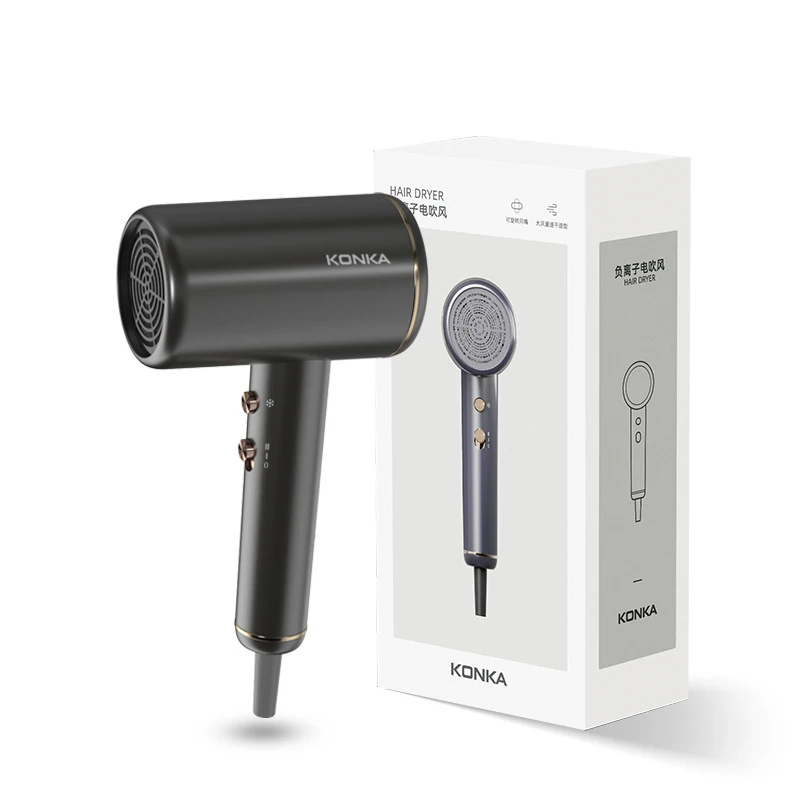 

High Speed Hair Dryer Household High Power Hair Dryer Negative Ion Constant Temperature Blower Portable Hair Dryer