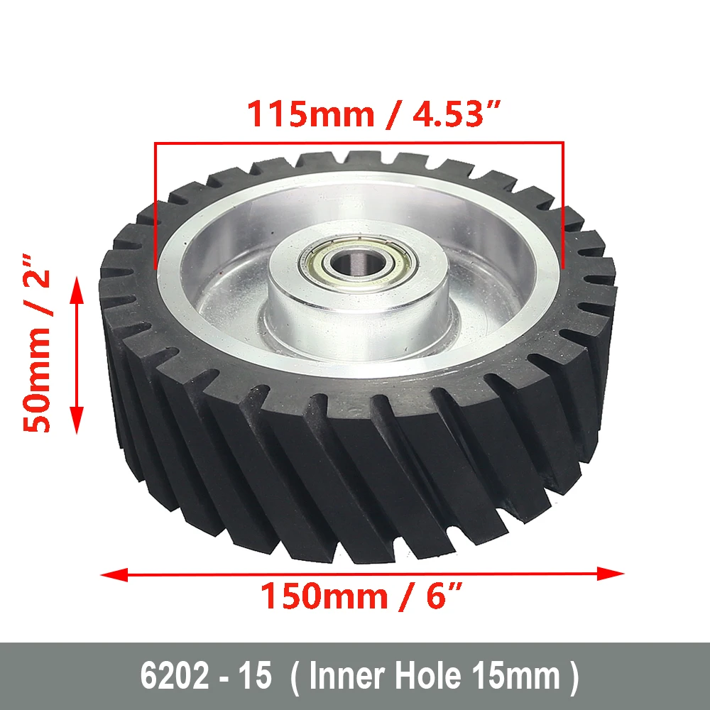 Шлифовальный диск резиновый диагональный RAMS BRALIN 150*50 мм