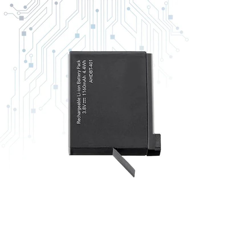 Портативная батарея для Go Pro AHDBT-401 AHDBT401 4 HD Hero литий-ионная цифровая камера большой