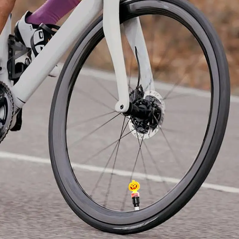 Фонарики колпачки для стержней шин фонарики умный датчик форма тыквы