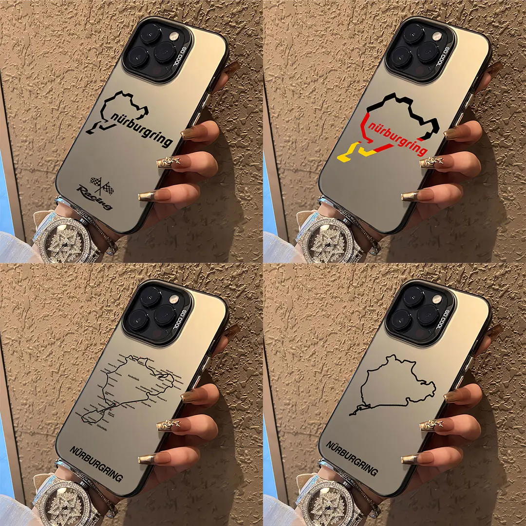 Роскошный брендовый чехол для телефона Nurburgring Sport Car Samsung A73 A72 A55 A54 A53 A35 A34 A33 A32 A30 A24