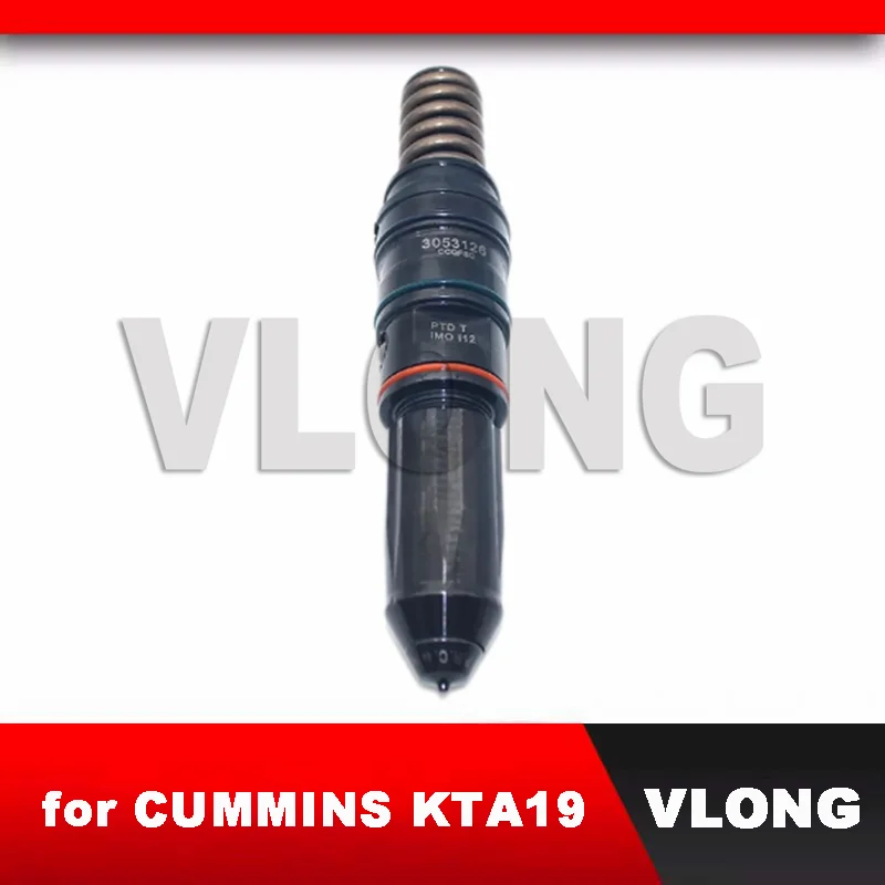 Фото Топливная форсунка для Cummins KTA19 KTA38 KTA50, запасные части для дизельного двигателя, инжектор 3054220 3001485 3016676 3053124 3053128 3053126 №2
