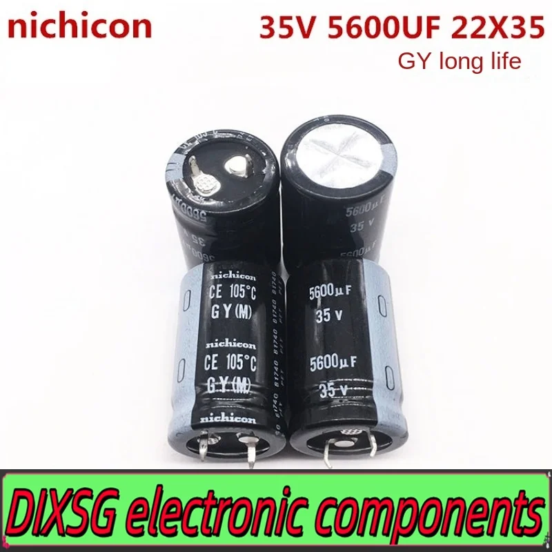DIXSG (1 шт.) 35V5600UF 22X35 nichicon электролитический конденсатор 5600UF 35V 22*35 GY длительный срок
