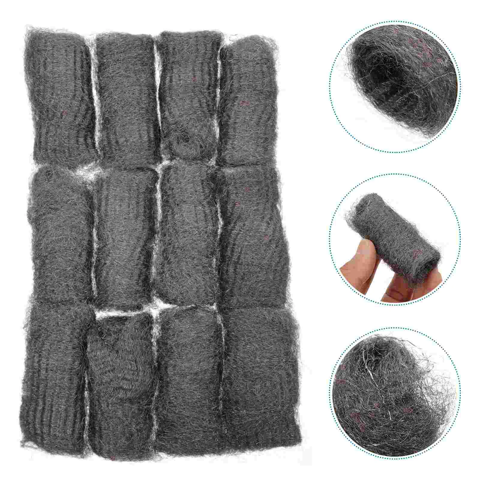 

Steel Wool Scrubber Scouring Pad Pads Cleaner Stainless Kitchen Scrubbers Cleaning Metal Polishing Pan Dishes Sponge Kitchenware