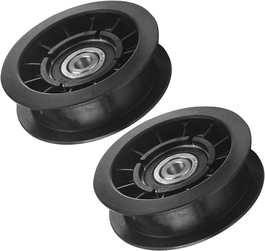 

539110311 Flat Idler Pulley Compatible with Husqvarna, Craftsman and Poulan Mower, Fits MZ6125 RZ4219 Replaces 14259, 84005748