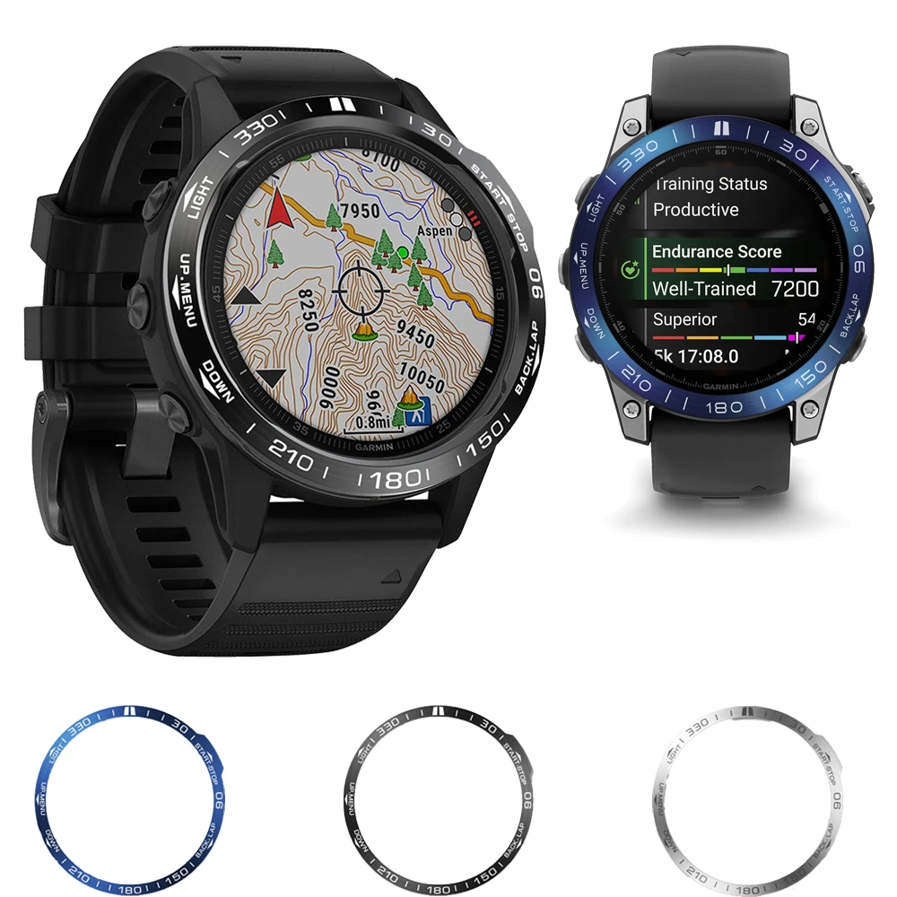 Защитная металлическая крышка для Garmin Fenix 7X 7S 6 6X Epix Pro 8 47 мм 51 5X Plus