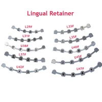 drdent 2pcsbag bonding splits dental orthodontic lingual retainer bonding splits with mark u38 47 upper l29 37 lower