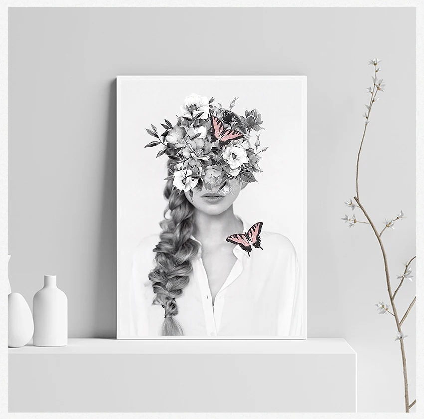 

Космические настенные художественные картины для детской комнаты, домашний декор, фигурки без рамы, художественная живопись, скандинавски...