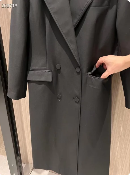 ew0207 Модное женское пальто 2024 популярный европейский дизайн женская одежда в