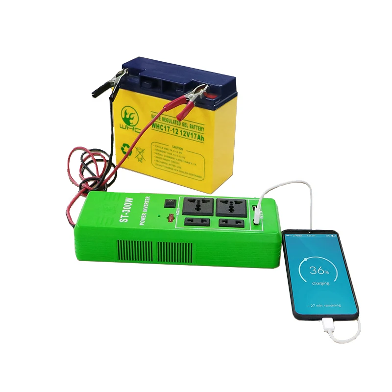 

WHC Solar 300W Socket Inverter for Camping Use