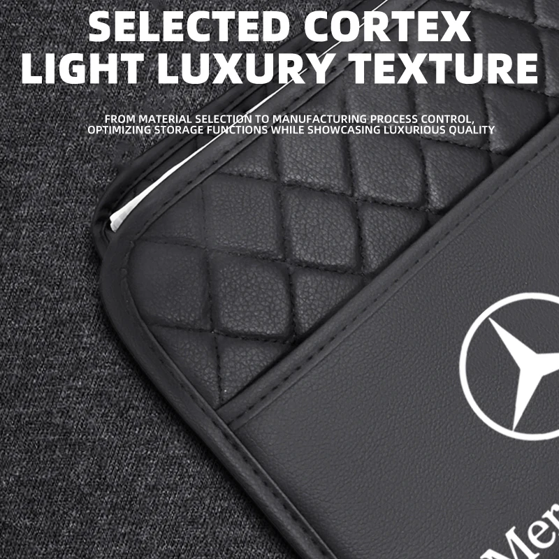 Автомобильный ящик для хранения на заднем сиденье автомобильный органайзер