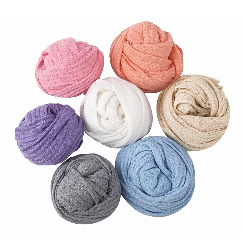 

Infants Toddler Photo Shooting Accessories Unisex Soft Swaddle Receiving Blanket GXMB
