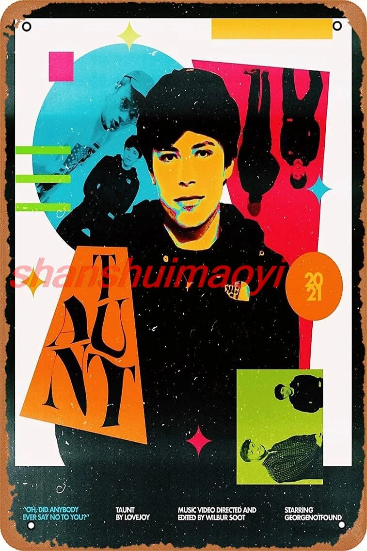 Taunt - постер Lovejoy 12 дюймов X 8 винтажная металлическая жестяная вывеска домашний