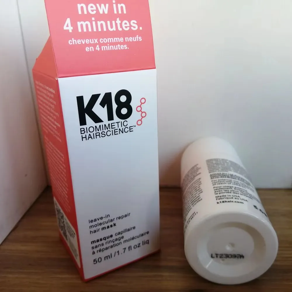 6 шт. K18 несмываемая молекулярная восстанавливающая маска для волос смягчает