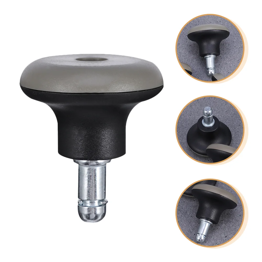 

10Pcs Office Desk Chair Wheels Practical Chair Foot Wheels Plug-in Chair Foot Pads