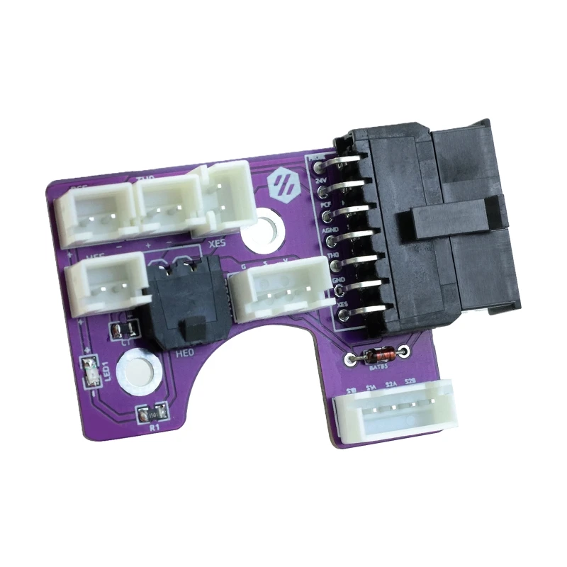 

M2EC Hot End Adapter Board for Voron 2.4 Afterburner Toolhead PCB Board 3D Printing Extruder Hotend BAT85 Diode Cavity