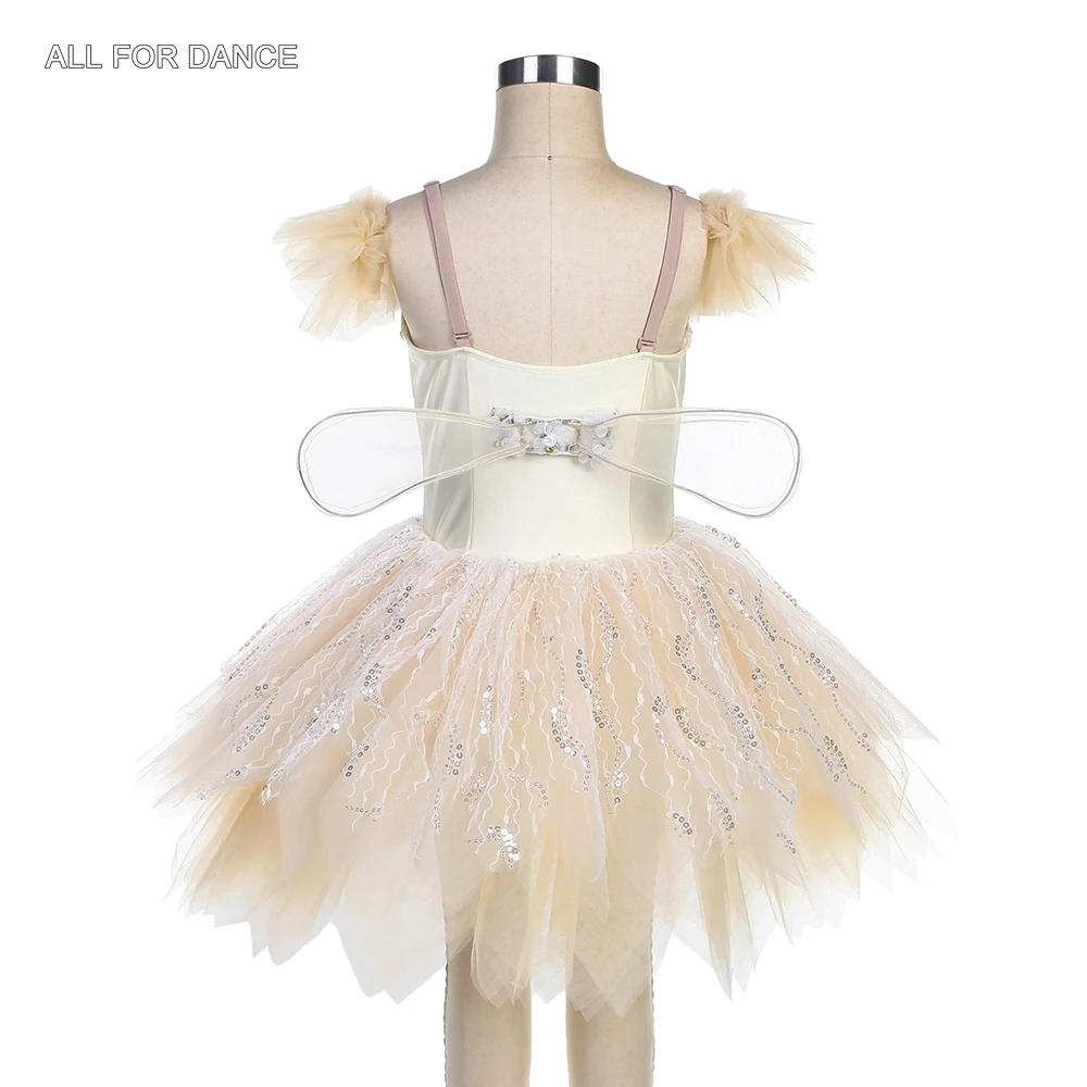 22130 романтические юбки-пачки для детей и взрослых лиф из спандекса цвета слоновой