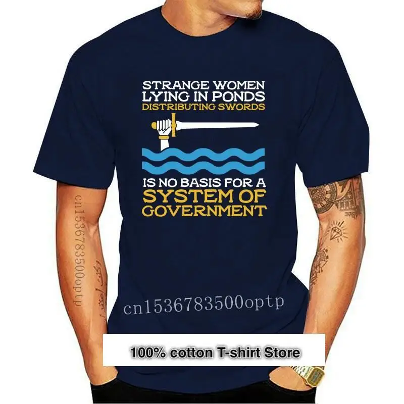 

Camiseta de manga corta para hombre y mujer, camisa inspirada por Monty Python y el Santo GRIL Strange, 2021 2021