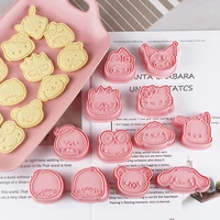 sanrio anime my melody cute cartoon mould kids kawaii cookie mould diy kitchen baking mould 3d stereo press mould cookie model