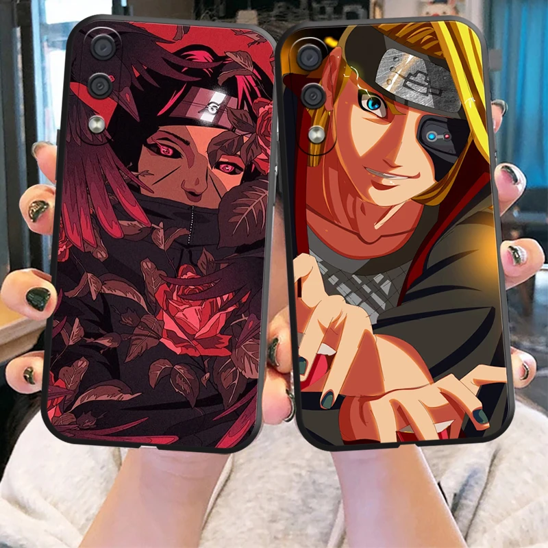

Naruto Anime Phone Case For Samsung Galaxy M11 M12 M10 M20 M22 M30 M32 M51 Liquid Silicon Carcasa Coque Soft Silicone Cover