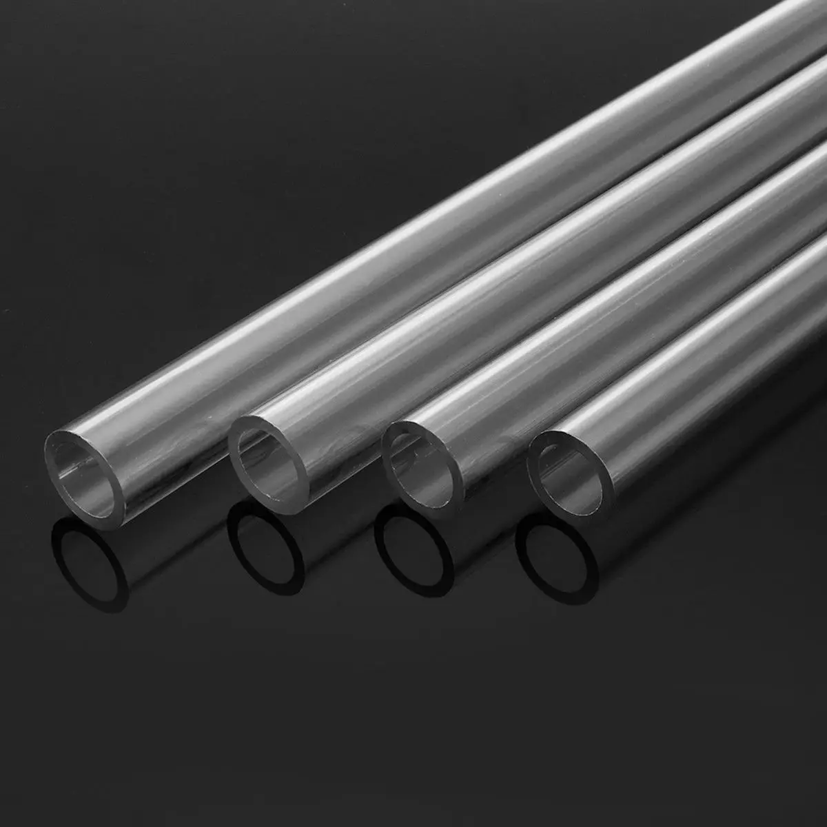 4x PETG Tubing Rigid Hard Tubes 10/14mm Transparent Bending Hot Processing Part