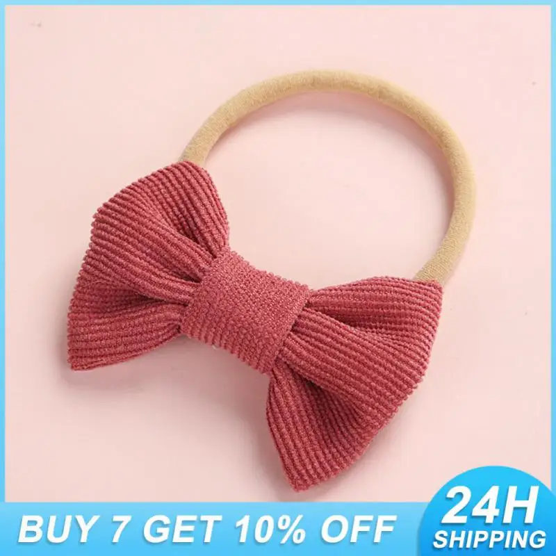 S Hair Accessories Children Hair Band Lovely Corduroy Cloth Baby Product Girl Headwear Cute