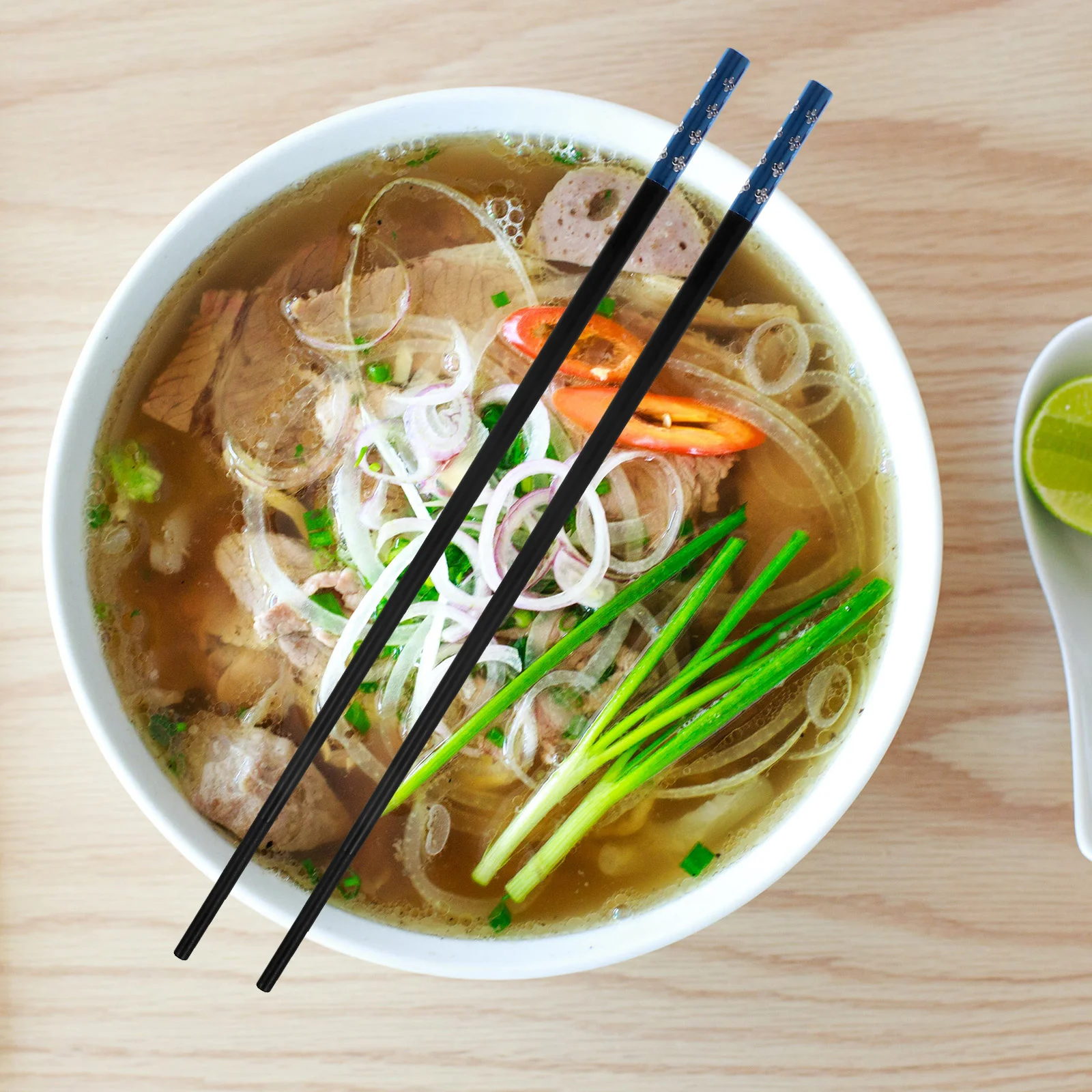 10 пар палочек для еды из сплава стекловолокно китайский стиль цветение сливы