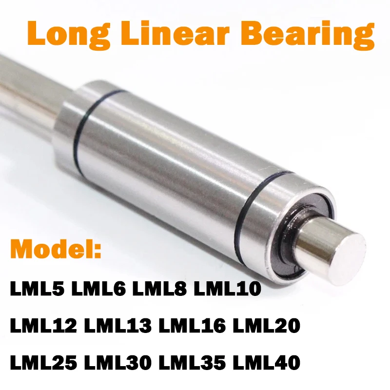 

Длинная шариковая втулка подшипника линейного движения LML5-LML40