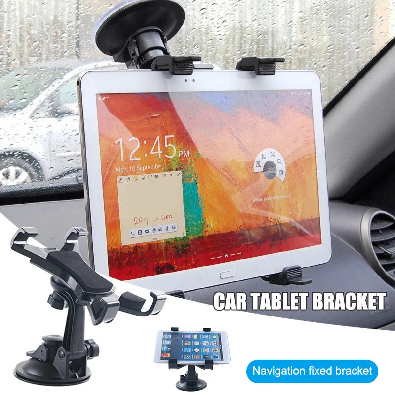 

Suction Cup Portable Lightweight Easy Install For Use Holder Clip Brackets for 7-10 Inch Screen Universal Universal Car Clip