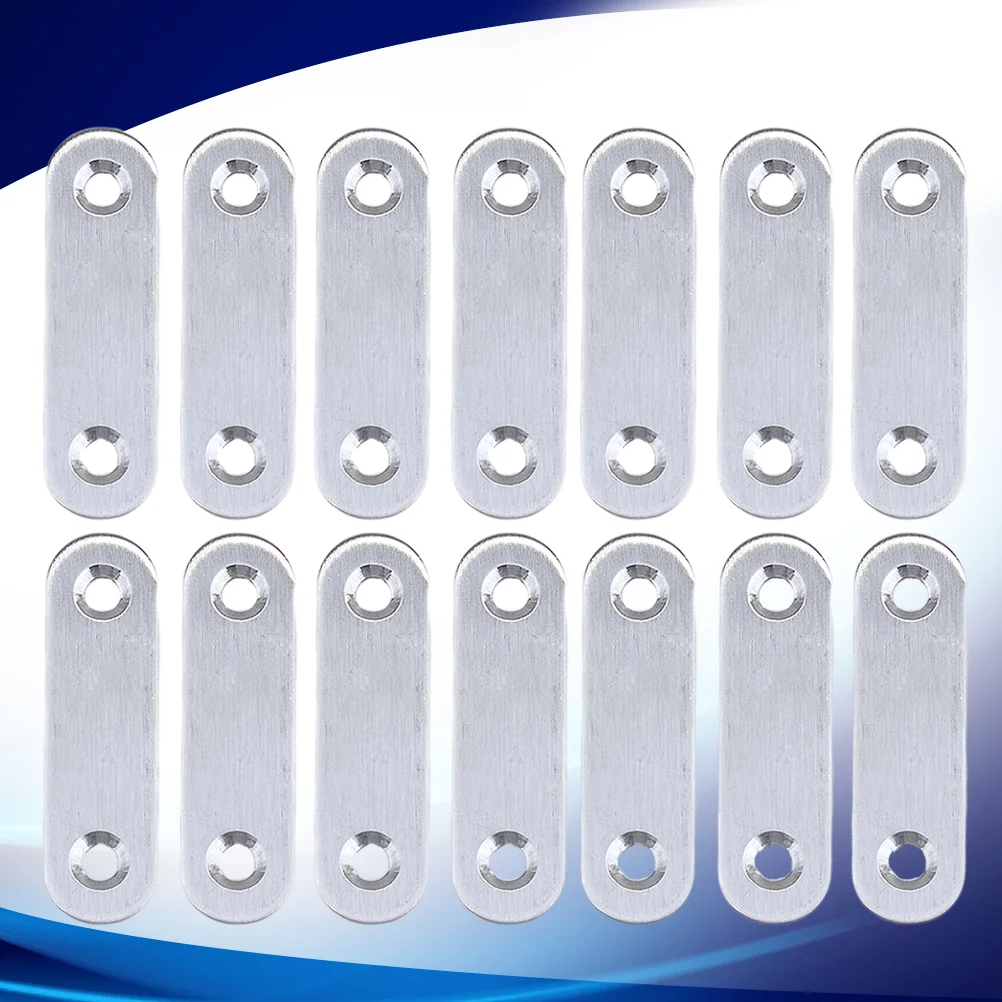 

Bracket Straight Plates Flat Metal Heavy Furnituremending Brackets Mirror Dresser Wood Repair Dutyholesplate