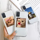 Чехол для Samsung A51, чехол для A52, A52S, A50, A32, A31, A30, A71, A72, A70, A12, A22, A21S, силиконовый чехол S21 Ultra, S20 FE, милый чехол с рисунком