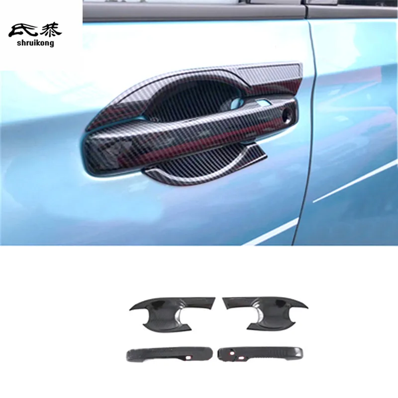 

4 шт./партия, крышка из углеродного волокна для наружной двери Honda E:NP1 2022