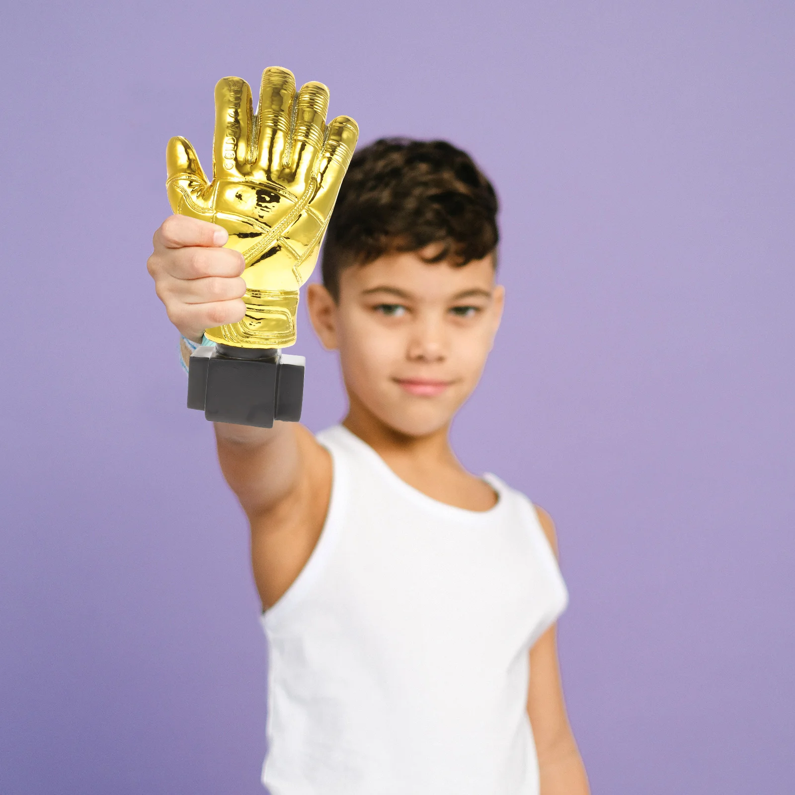 

Trophy Award Cup Trophies Gold Winner Trophys Game Goalkeeper Soccer School Plastic Adult Reward Kids Children Ceremony Glove