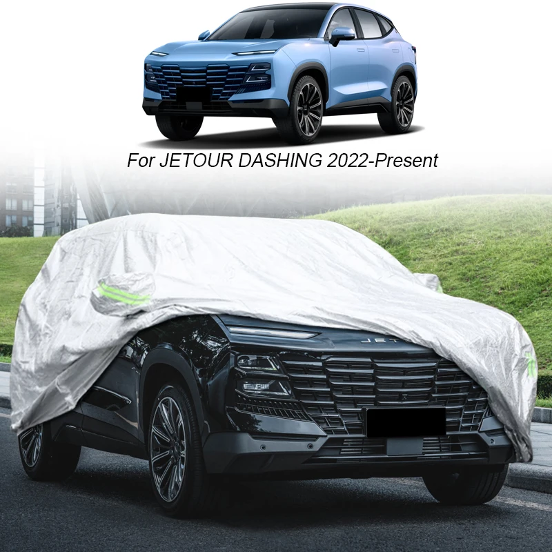 

Полный автомобильный чехол от дождя, мороза, снега, пыли, водонепроницаемый защитный чехол для JETOUR Dashing X70 PLUS X70 2020-2025, внешние автоаксессуары