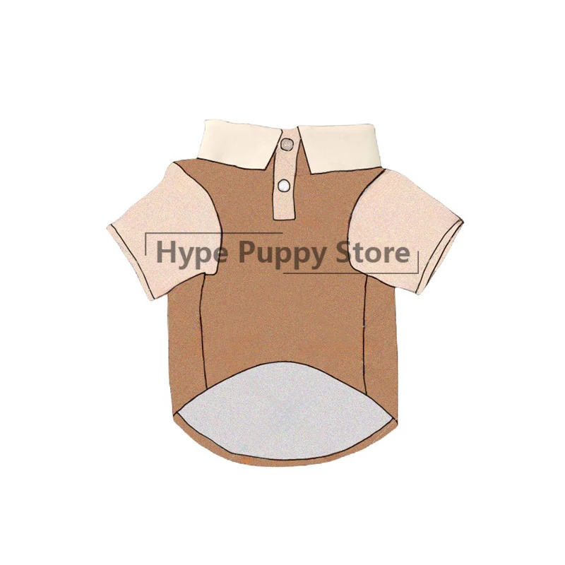 

Spring Yorkies Cotton Polo Tshirt for Chihuahua Apparel Pet Dog Clothes for Small Dogs Pets Clothing Fashion Pug Costume PC1713