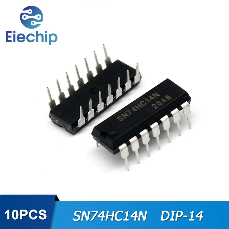 

10PCS SN74HC14N DIP14 SN74HC14 74HC14 DIP-14 Logic IC New original
