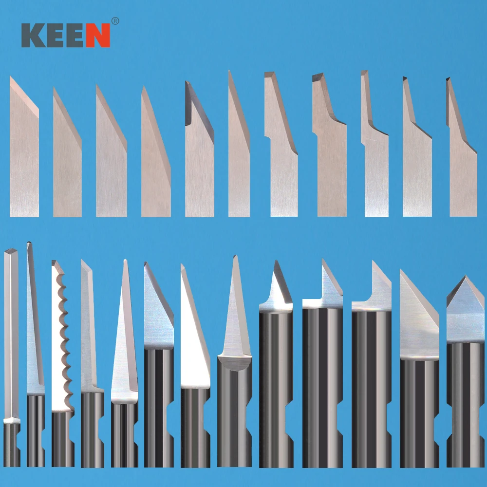 

Keentools Oscillating Blades Zund Digital Cutting Vibrating Leather Cutter Grooving For Folding Carton Foam