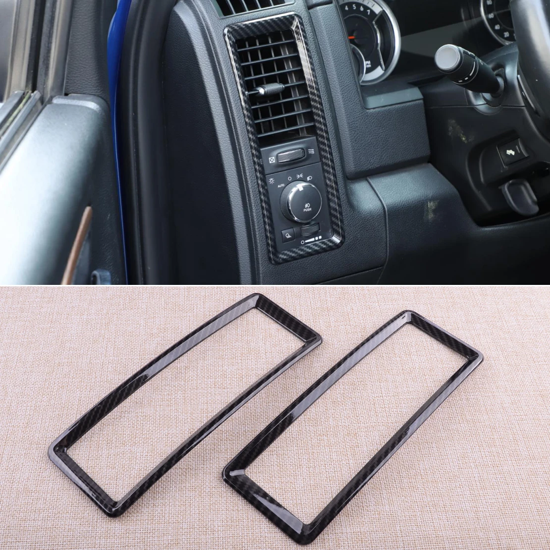 

2 шт. центральная консоль, боковая решетка вентиляционного отверстия, обшивка корпуса, рамка из АБС, подходит для Dodge Ram 2010 2011 2012 2013 2014 2015 2016 2017