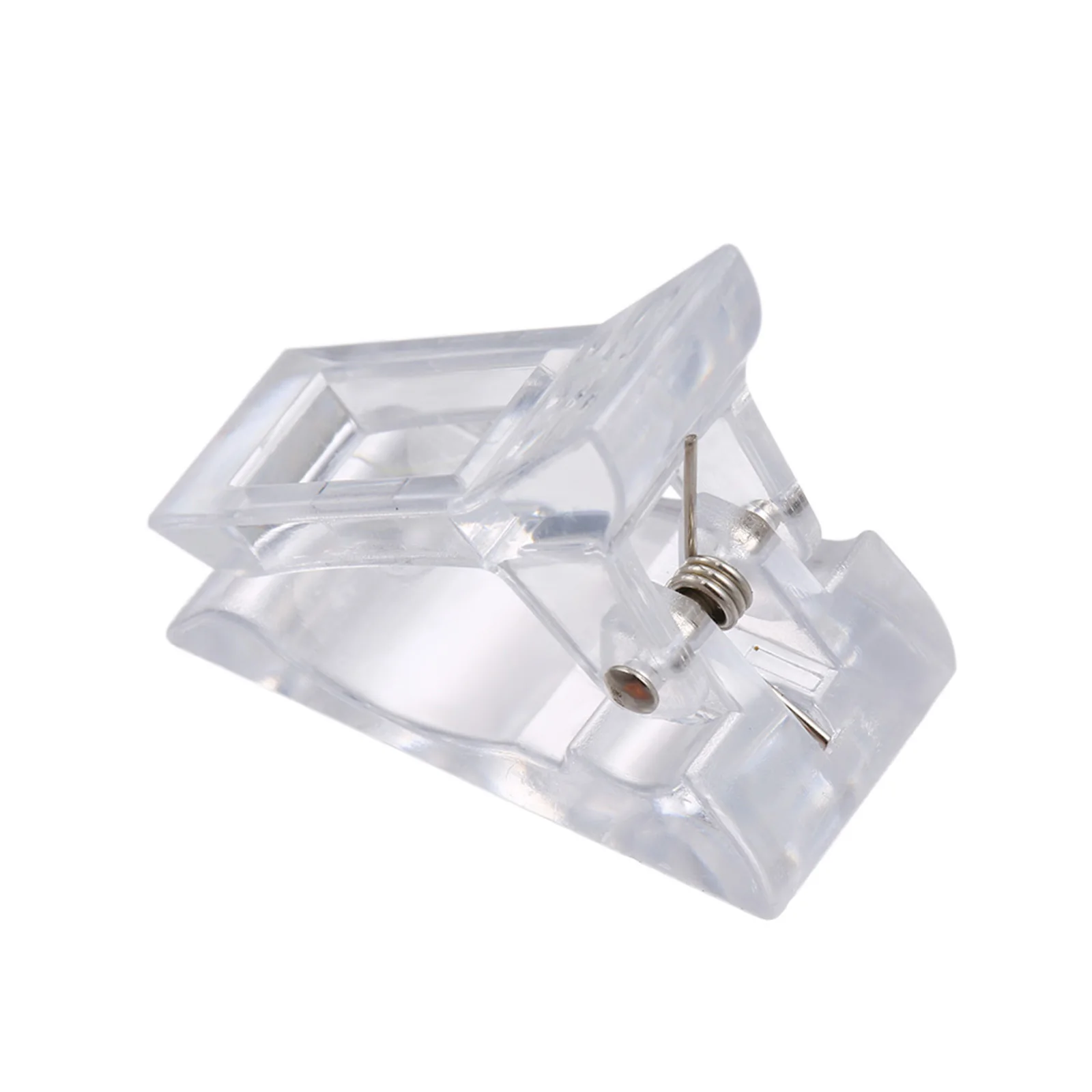 

10PCS Transparent Nail Gel Quick Building Nail Tips Clips Finger Nail Extension UV LED Plastic Builder Clamps Manicure